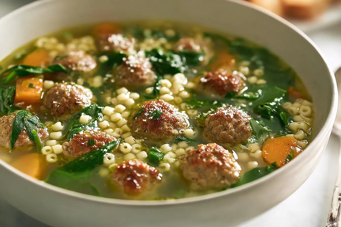 Italian Wedding Soup — Comforting and Delicious