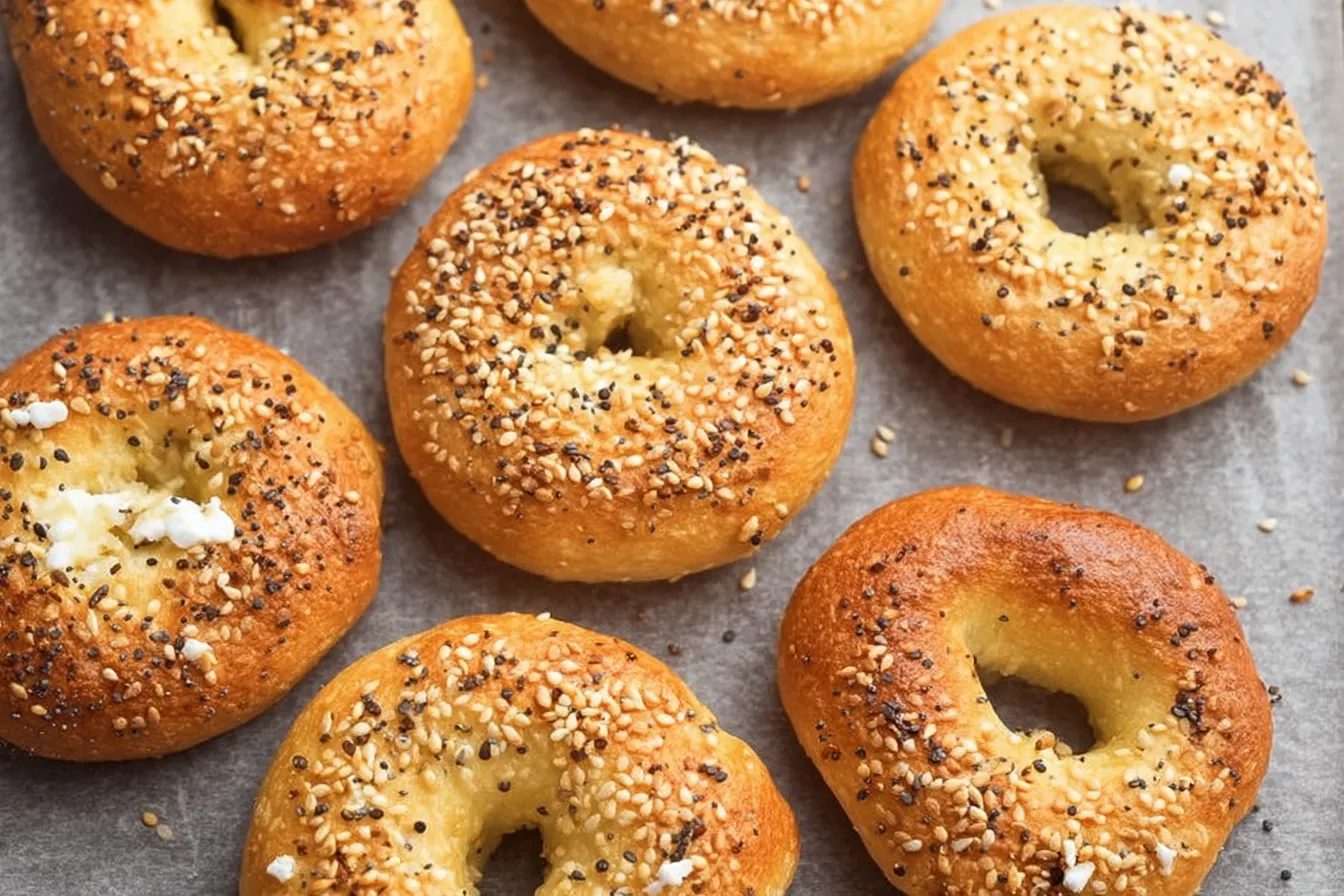 Low Calorie Greek Yogurt Bagels Ready to Enjoy