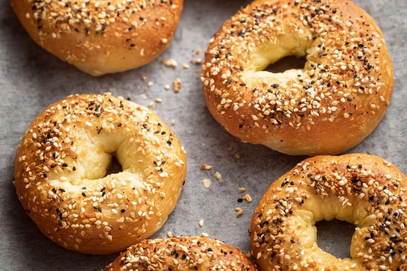 Low Calorie Greek Yogurt Bagels — Light and satisfying option