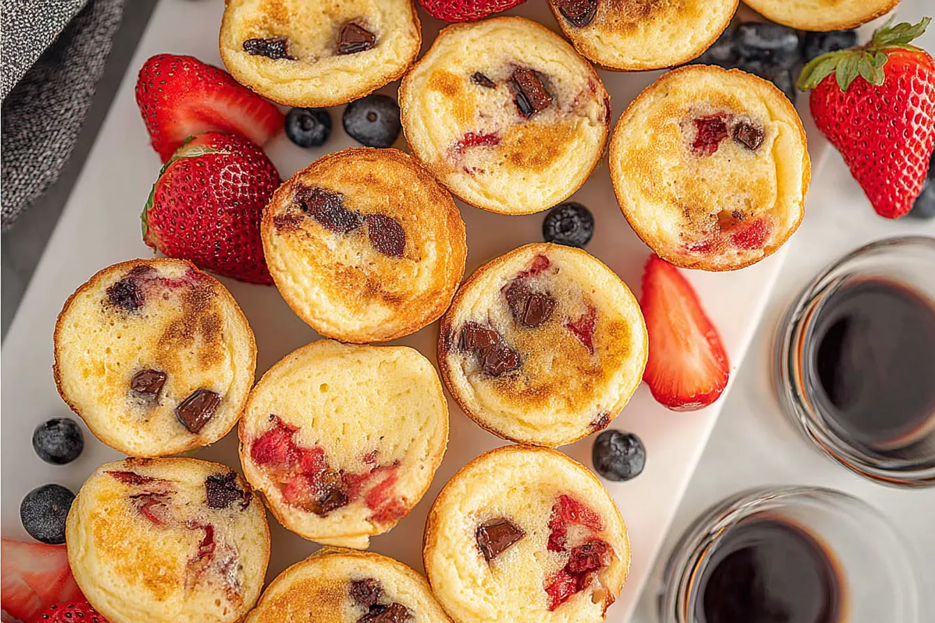 Mini Pancake Breakfast Bites — Fun and freezer friendly