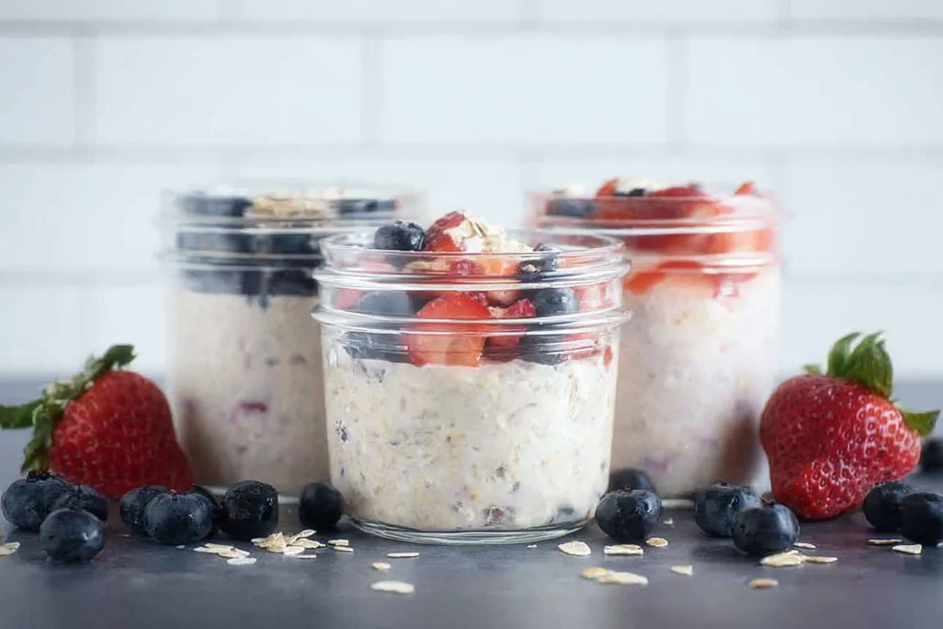Delicious Overnight Oats with Yogurt for Kids