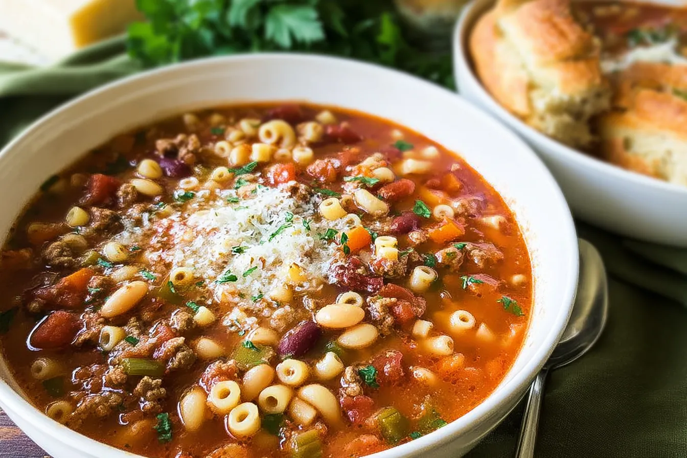 Pasta e Fagioli Soup - A perfect bowl of comfort