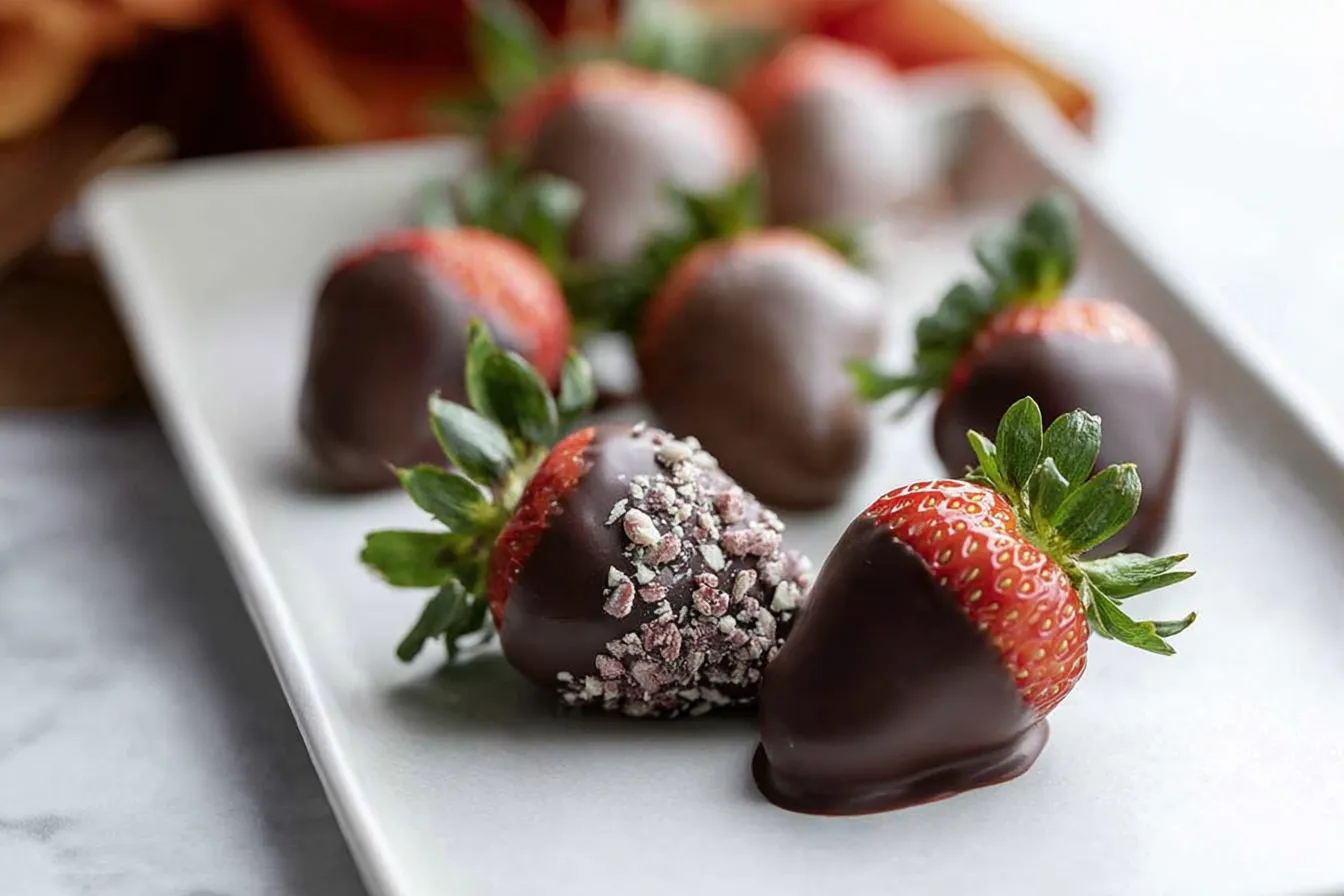 Delicious Romantic Chocolate Strawberry Gift Box