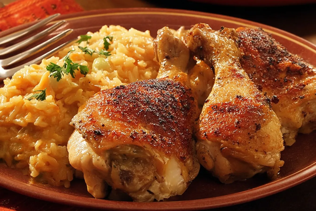 Sunday Supper Chicken and Rice - Classic Family Meal