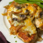Texas Roadhouse Style Smothered Chicken with Cheese Toppings