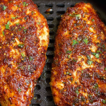 Air Fryer Chicken Breast with Simple Seasoning