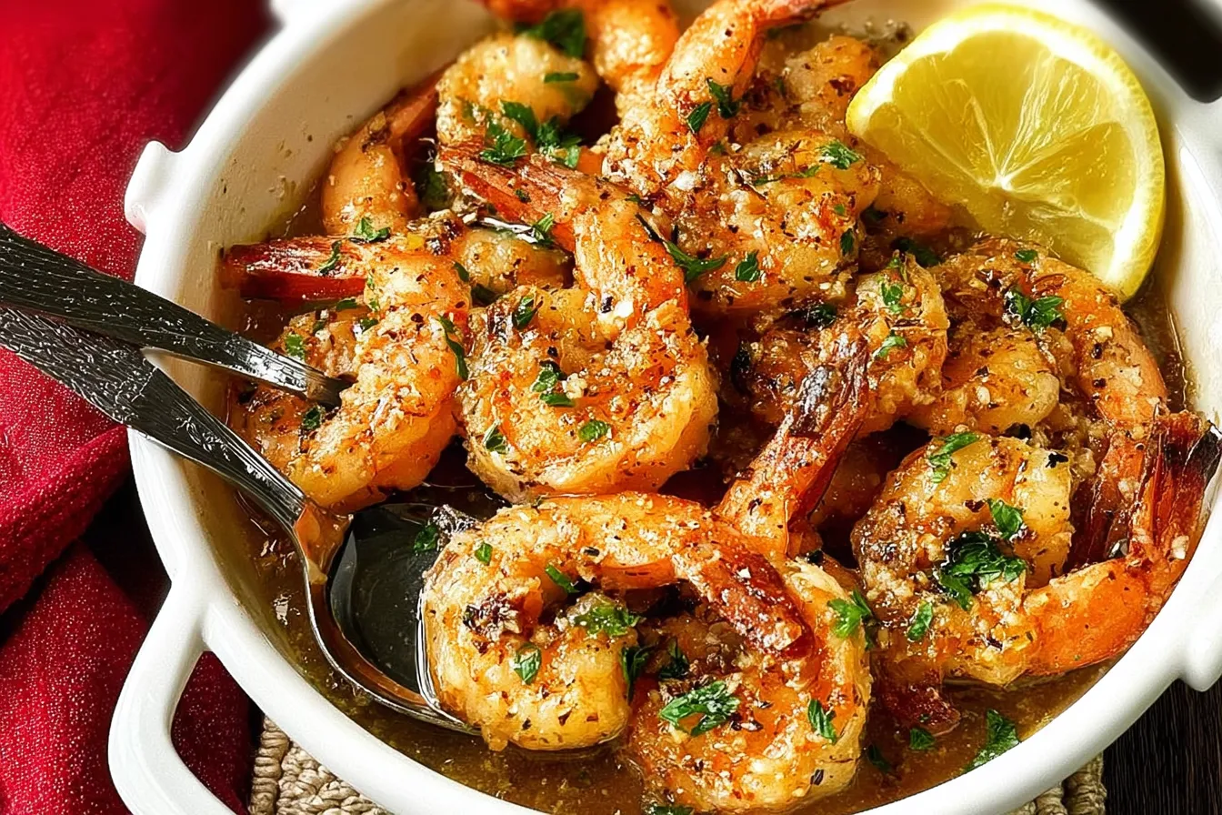 15 Minute Garlic Butter Shrimp