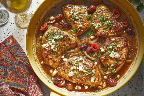 Easy Mediterranean Chicken Breast Recipe