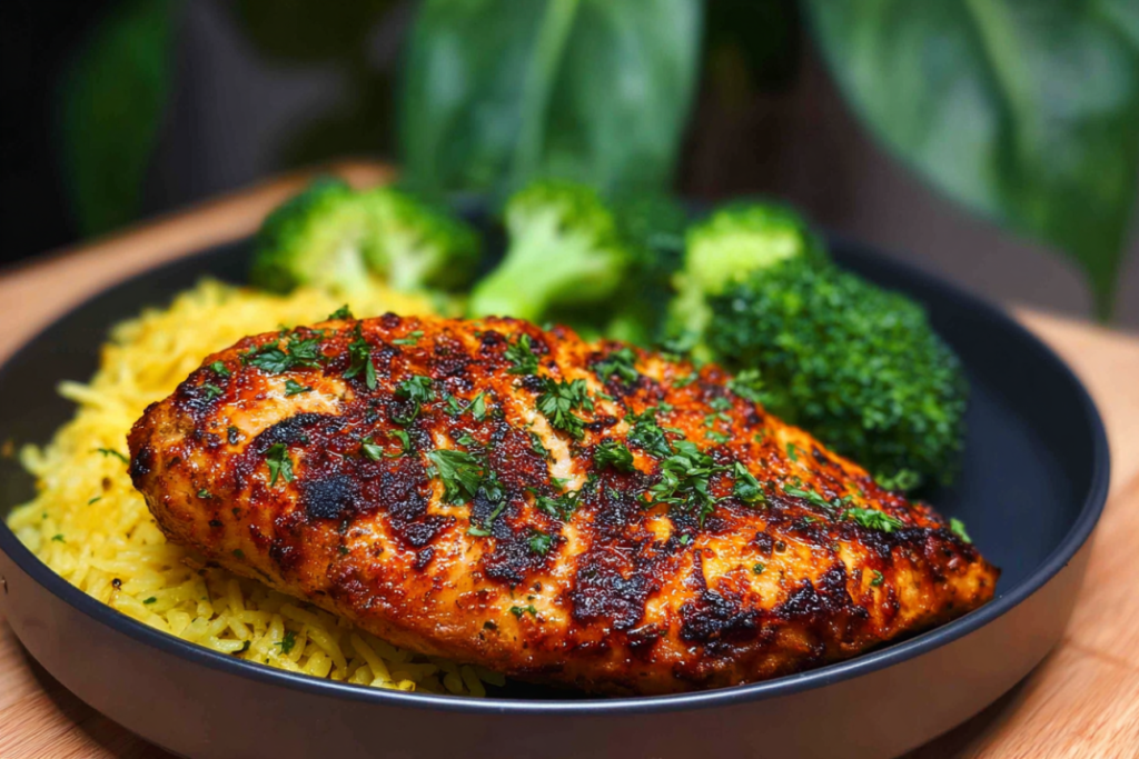 Garlic Butter Air Fryer Chicken Breast