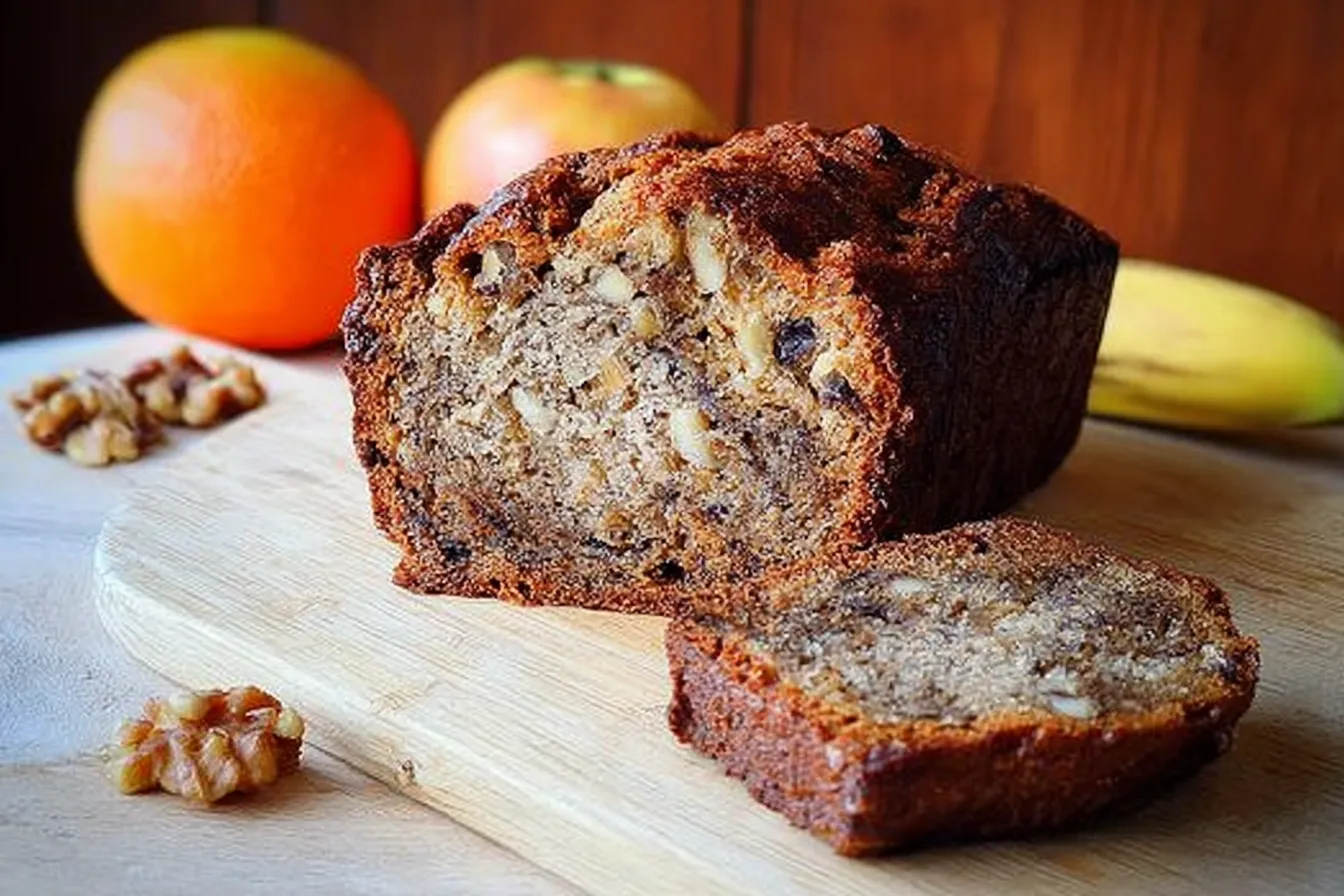 Banana Bread with Walnuts