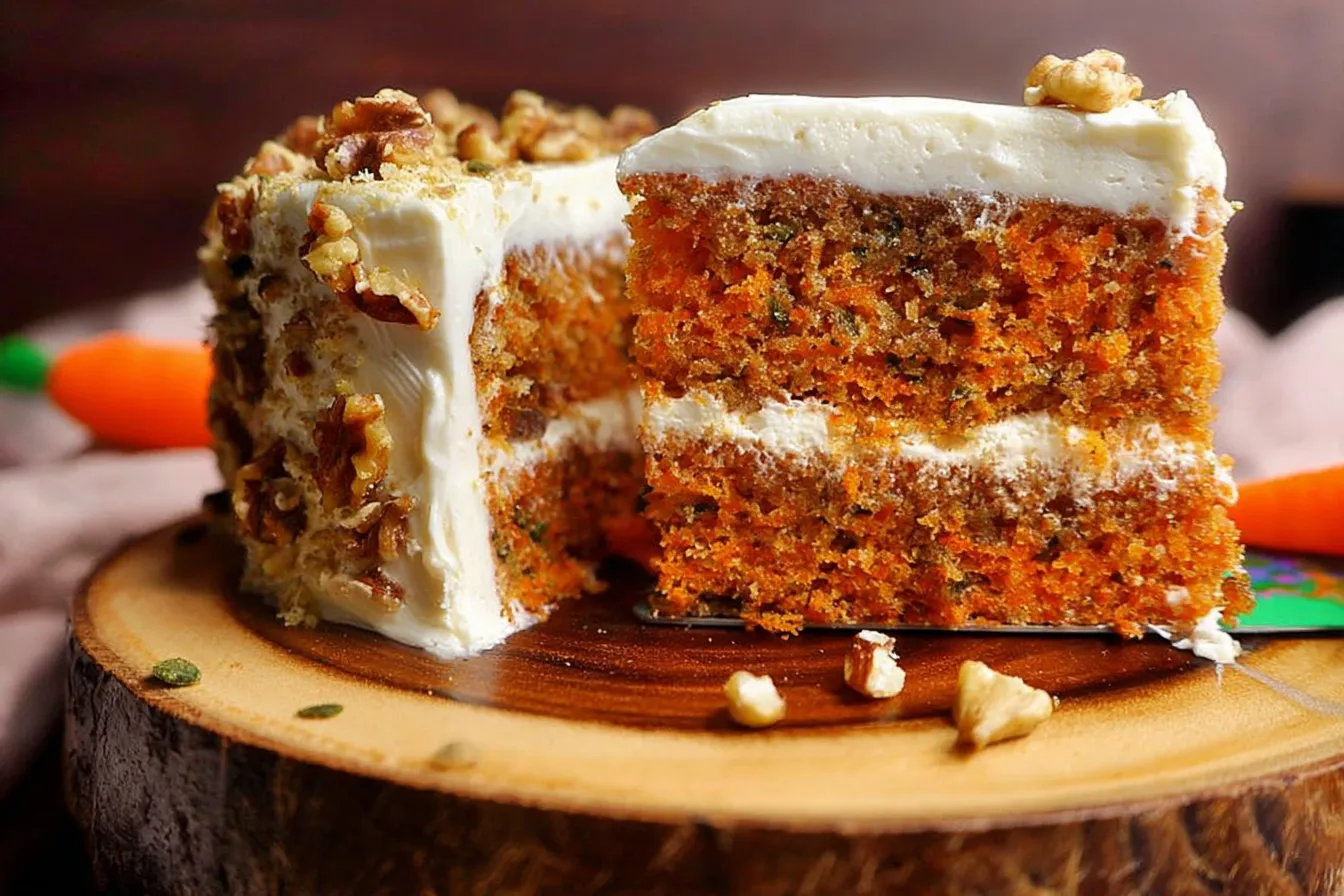 Carrot Cake with Cream Cheese Frosting
