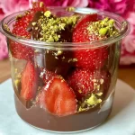 Chocolate Covered Strawberry Cups Ready to Enjoy