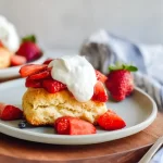 Classic Strawberry Shortcake with Fresh Berries - A Sweet Delight