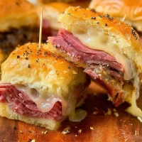 Corned Beef Sliders for Party Ready to Serve