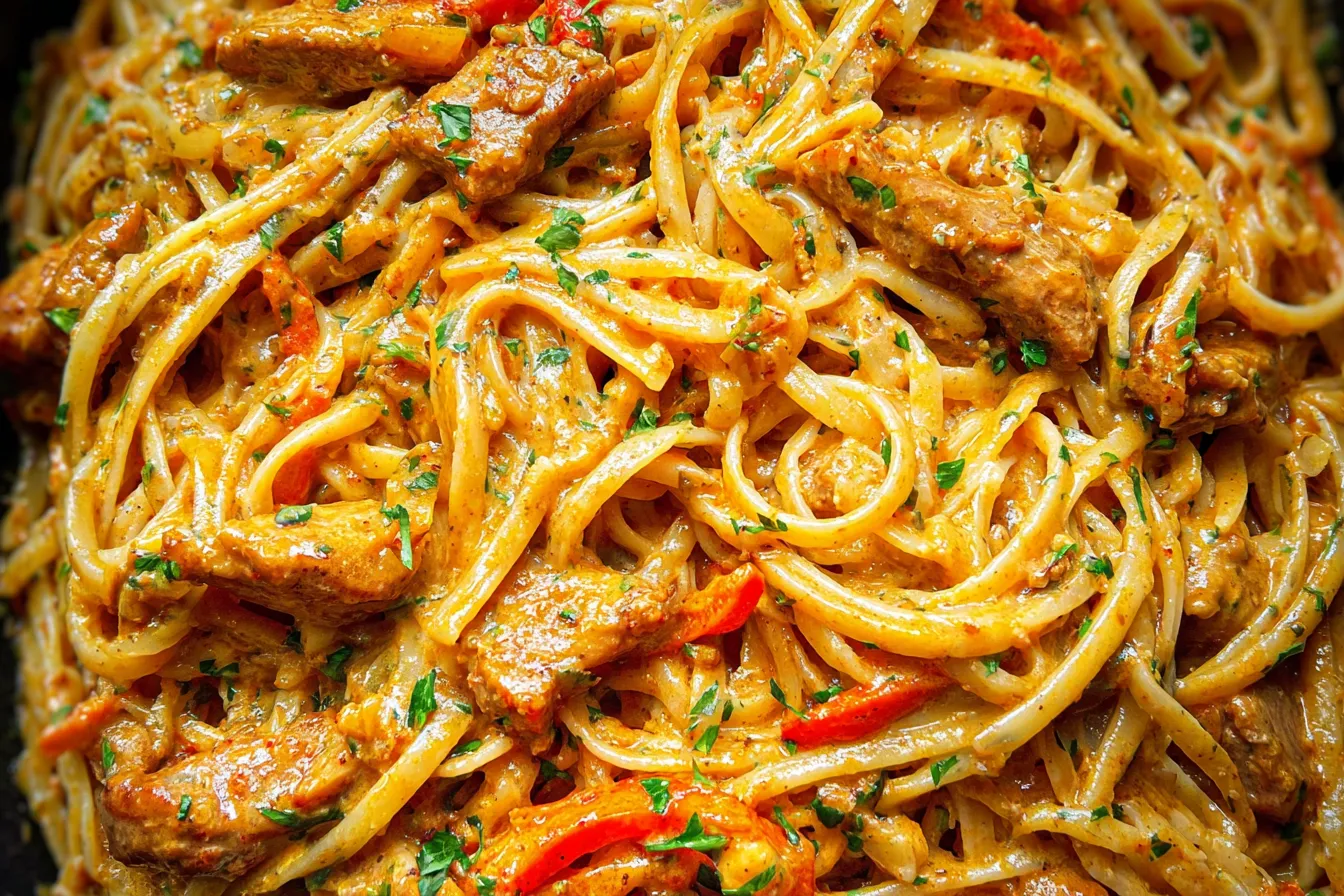 Cowboy Butter Chicken Pasta Linguine