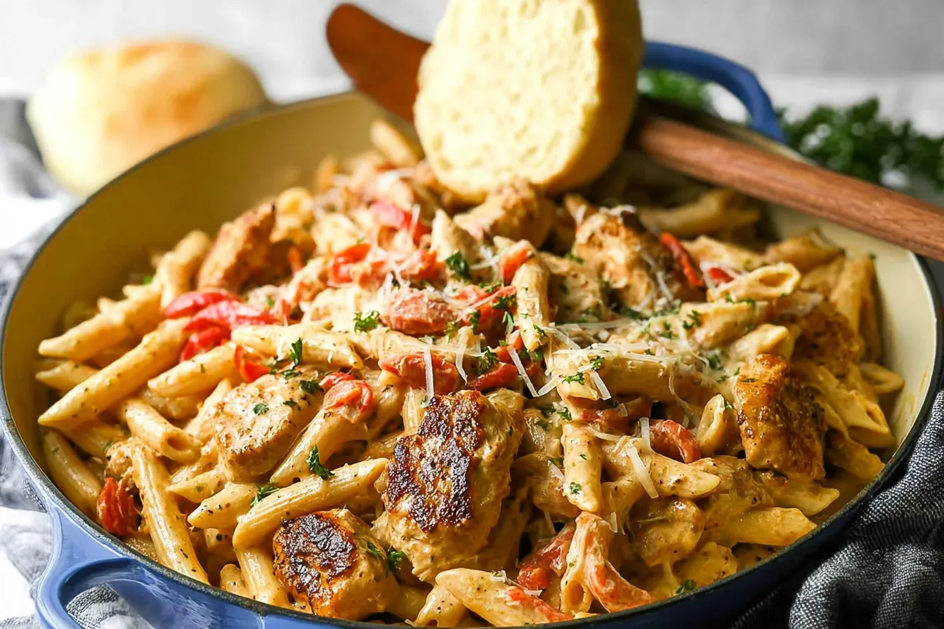 Creamy Cajun Chicken Pasta