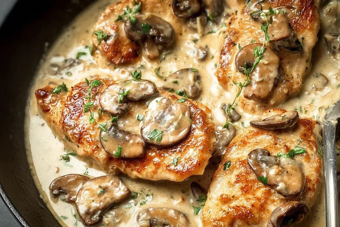 Creamy Mushroom Chicken