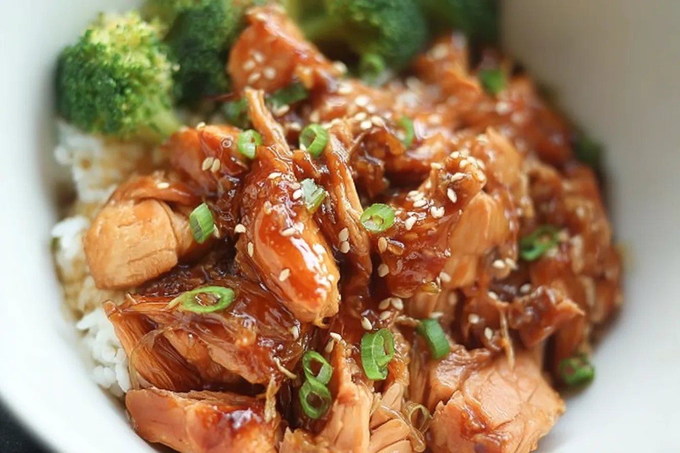 Crockpot Honey Garlic Chicken