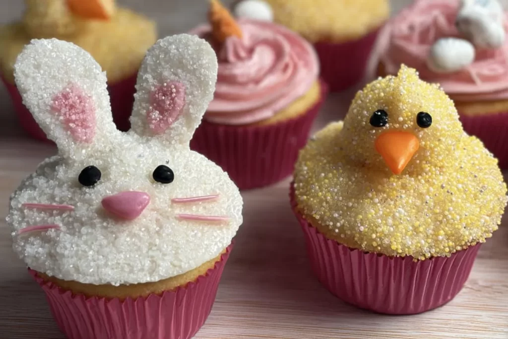 Cute Easter Bunny Cupcakes for Kids Ready to Delight
