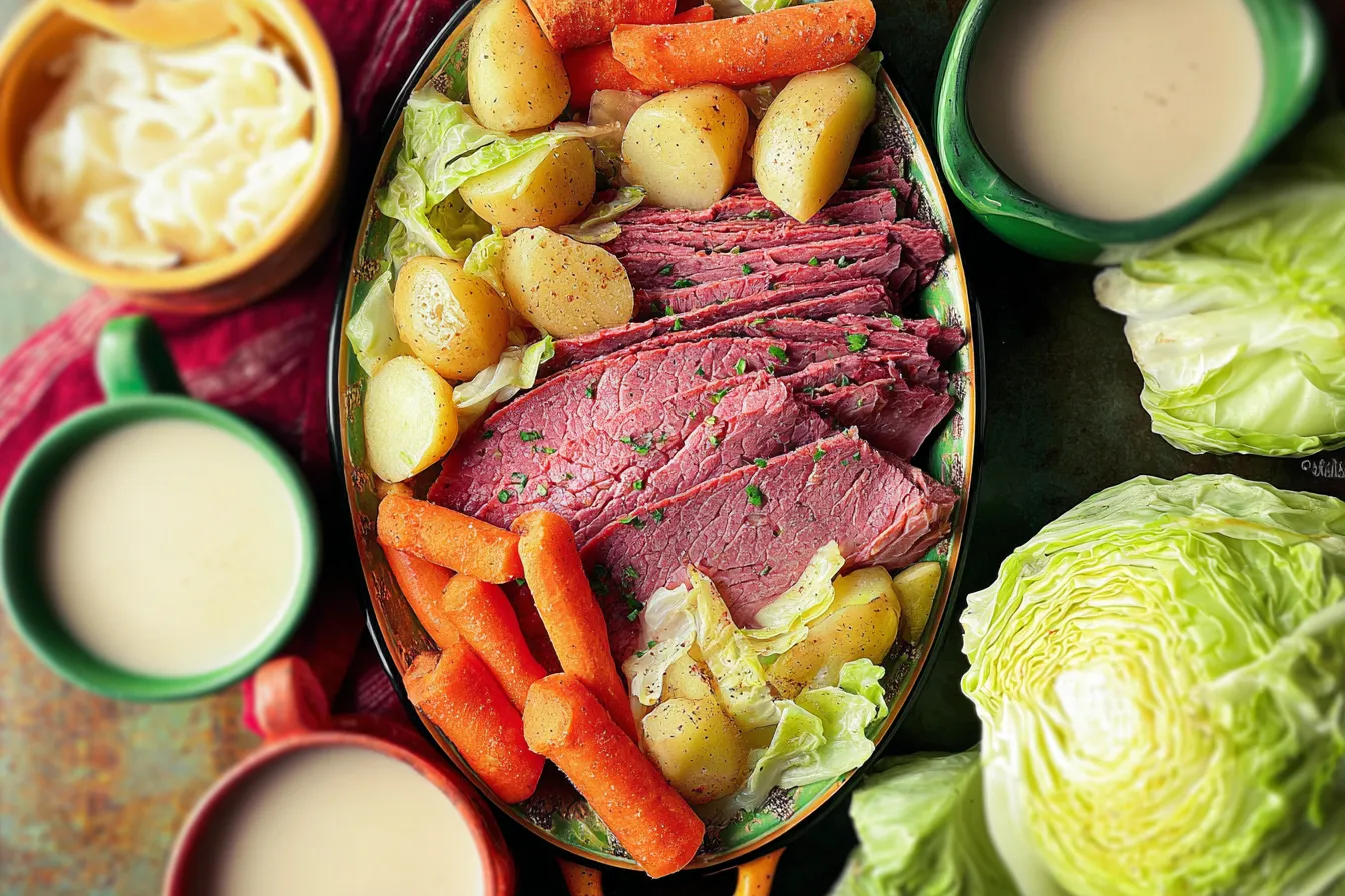 Easy Corned Beef and Cabbage