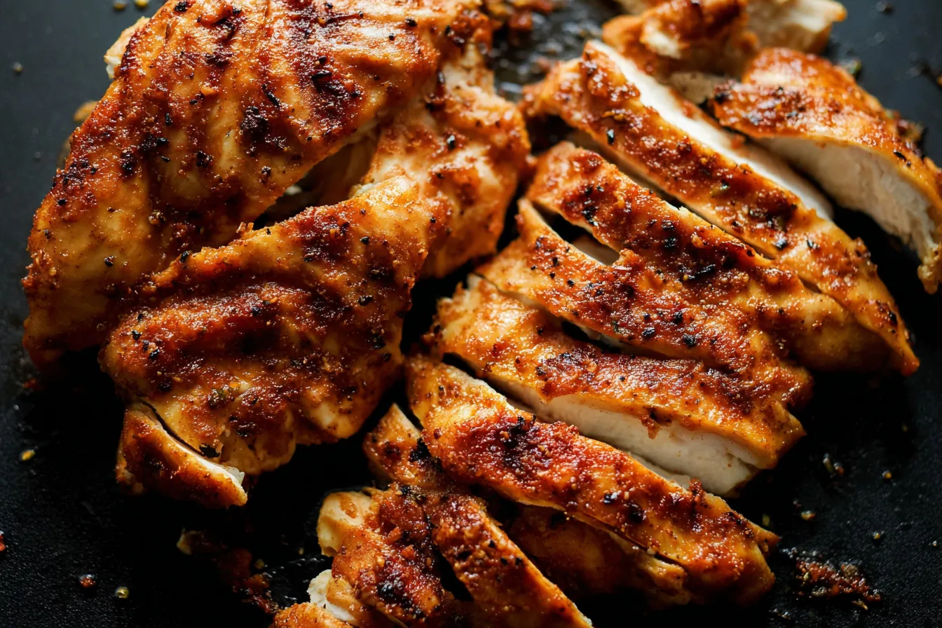 Easy Healthy Air Fryer Chicken Cooking Process