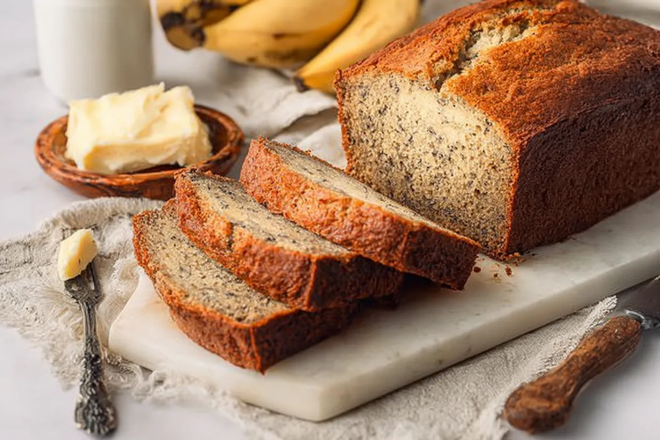 Easy Moist Banana Bread