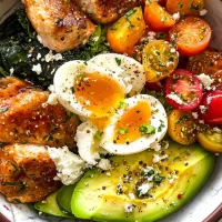 Easy Savory Breakfast Plate - Delicious and Hearty