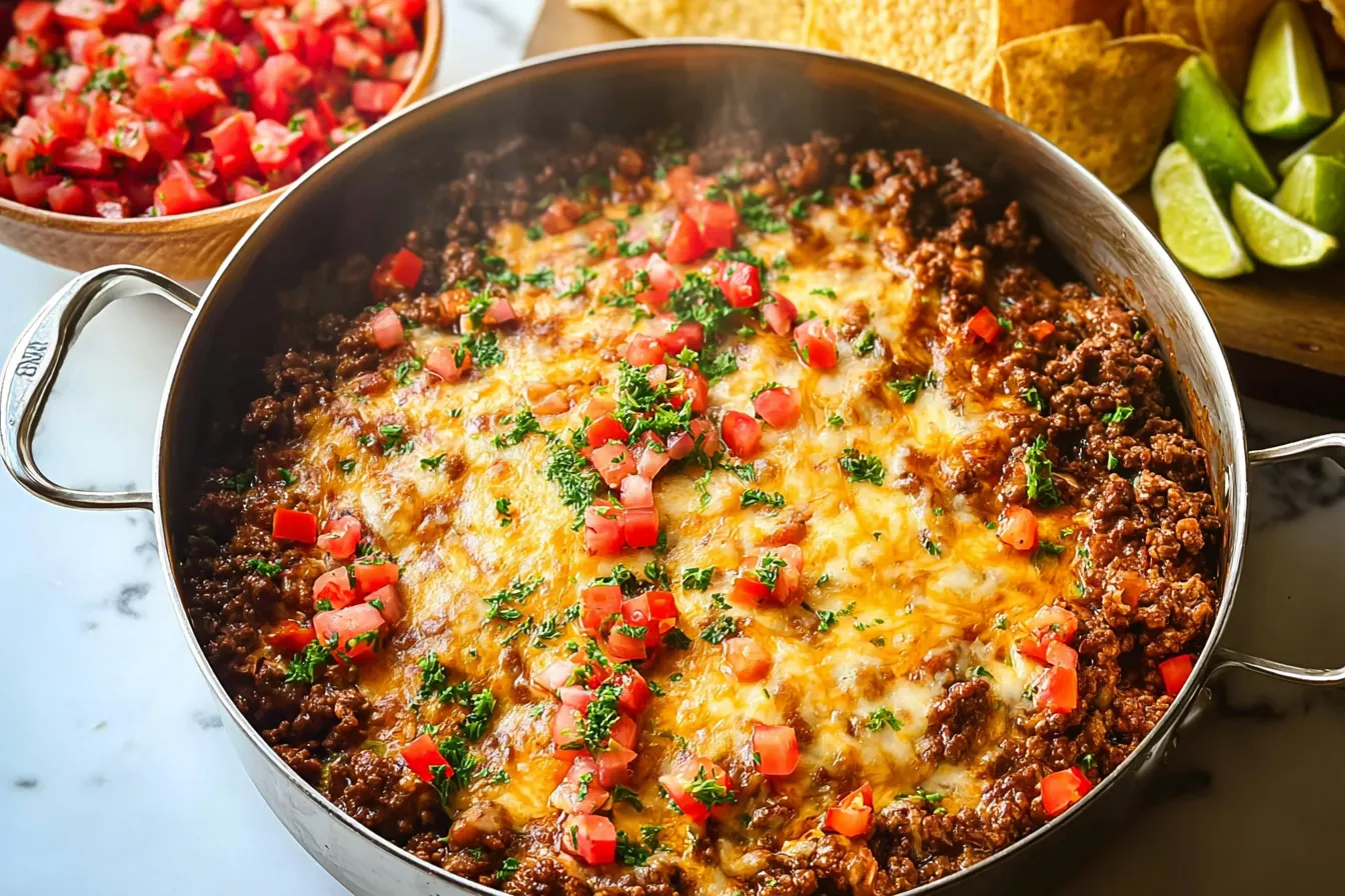 Ground Beef Taco Skillet