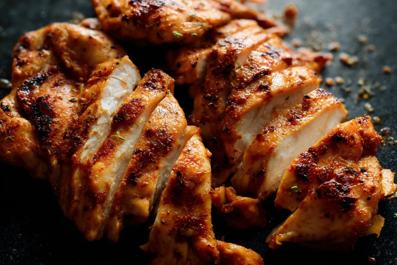 High Protein Air Fryer Chicken Dinner