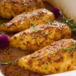 Honey Mustard Baked Chicken Platter