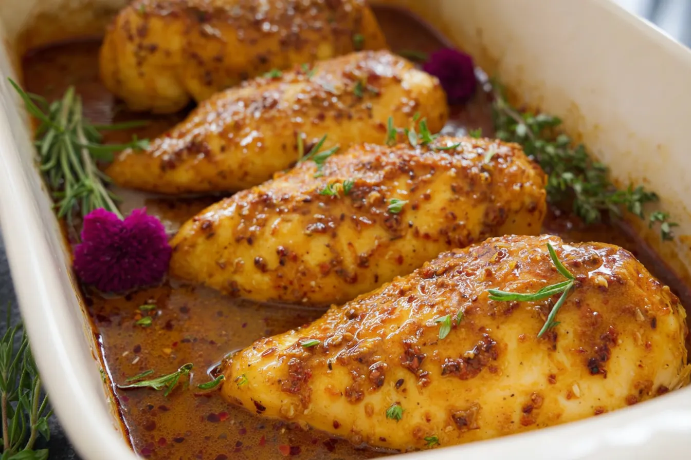 Honey Mustard Baked Chicken Platter
