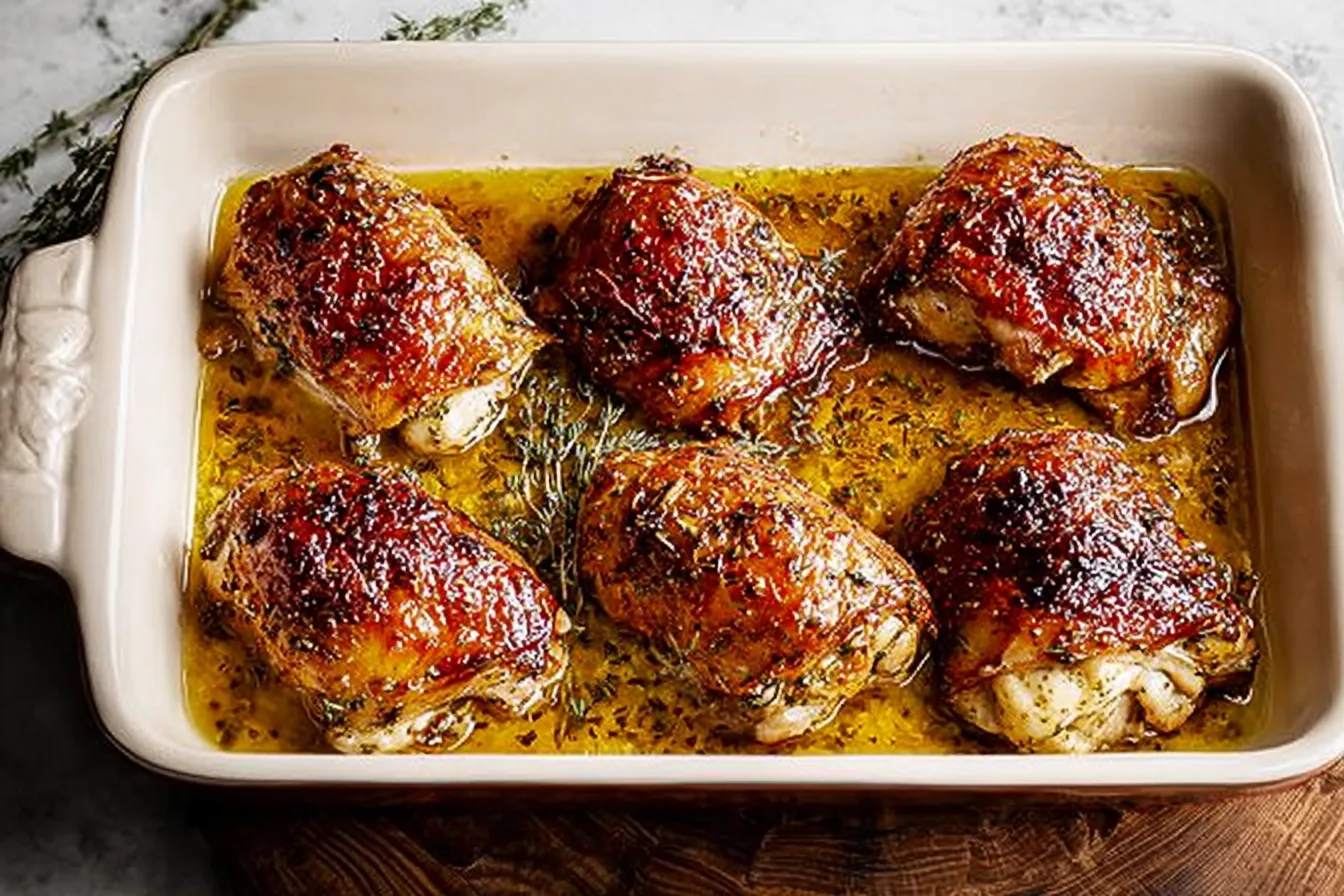 Honey Mustard Glazed Chicken
