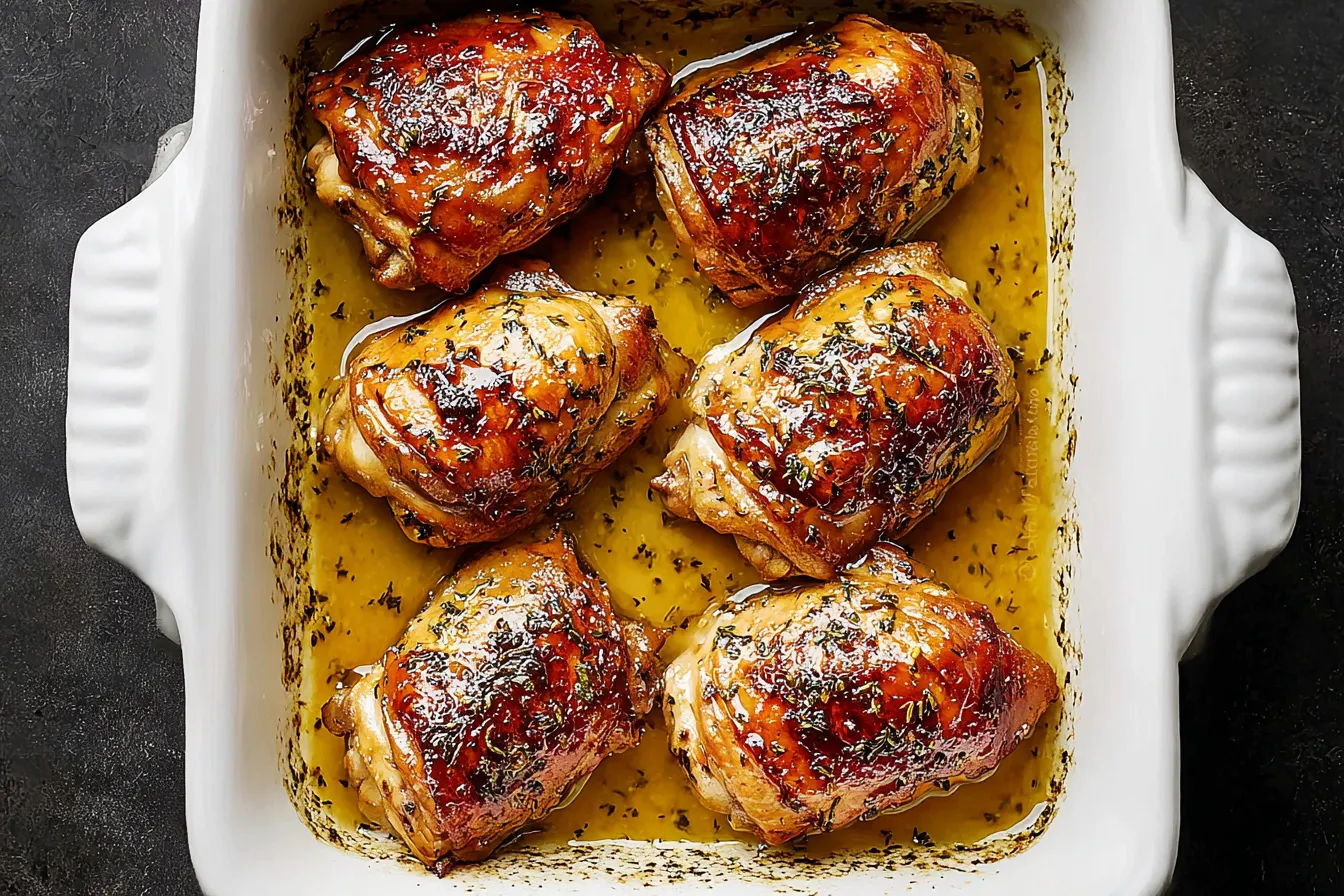 Honey Mustard Glazed Chicken
