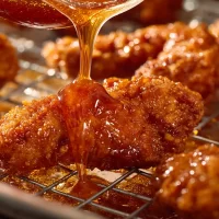 Hot Honey Chicken Tenders Plated for a Family Feast