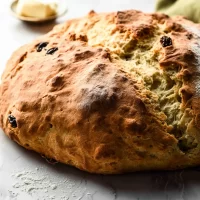 Freshly Baked Irish Soda Bread Loaf