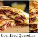 Delicious Leftover Corned Beef Quesadillas Ready to Serve