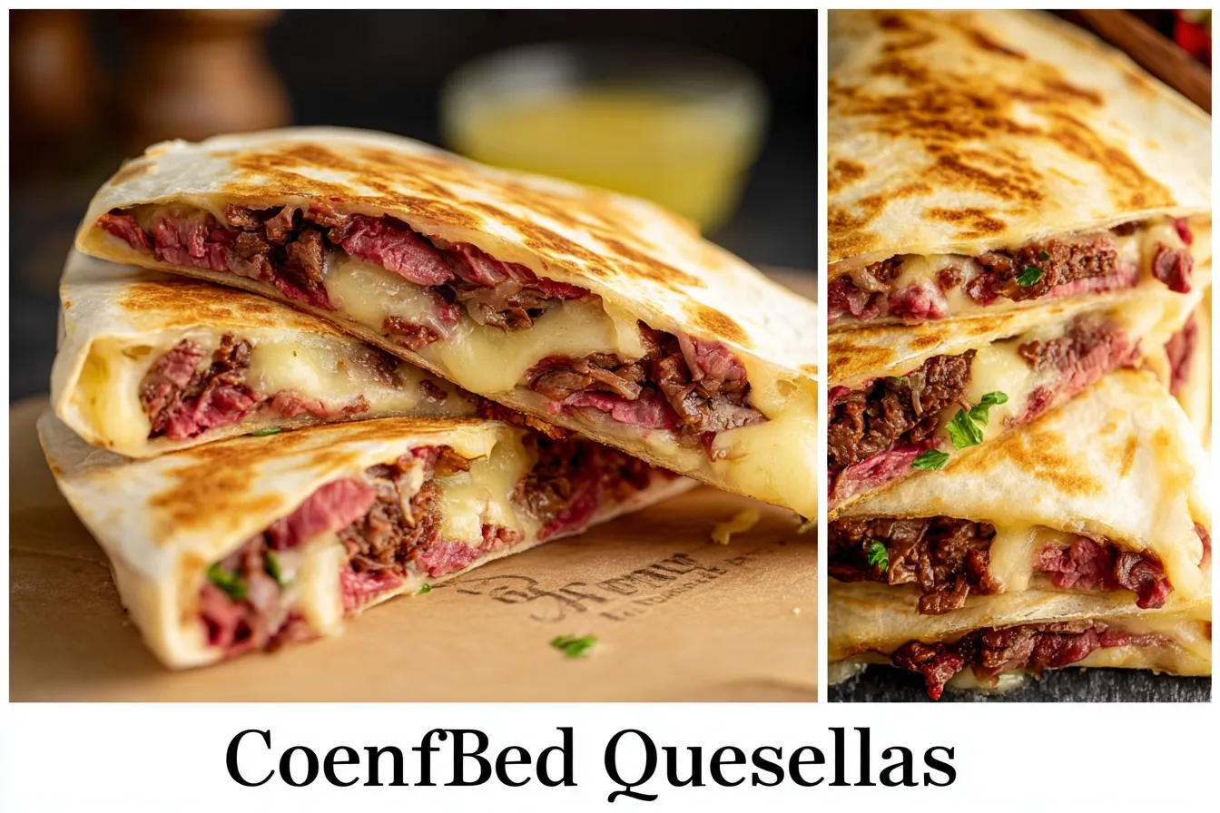 Delicious Leftover Corned Beef Quesadillas Ready to Serve