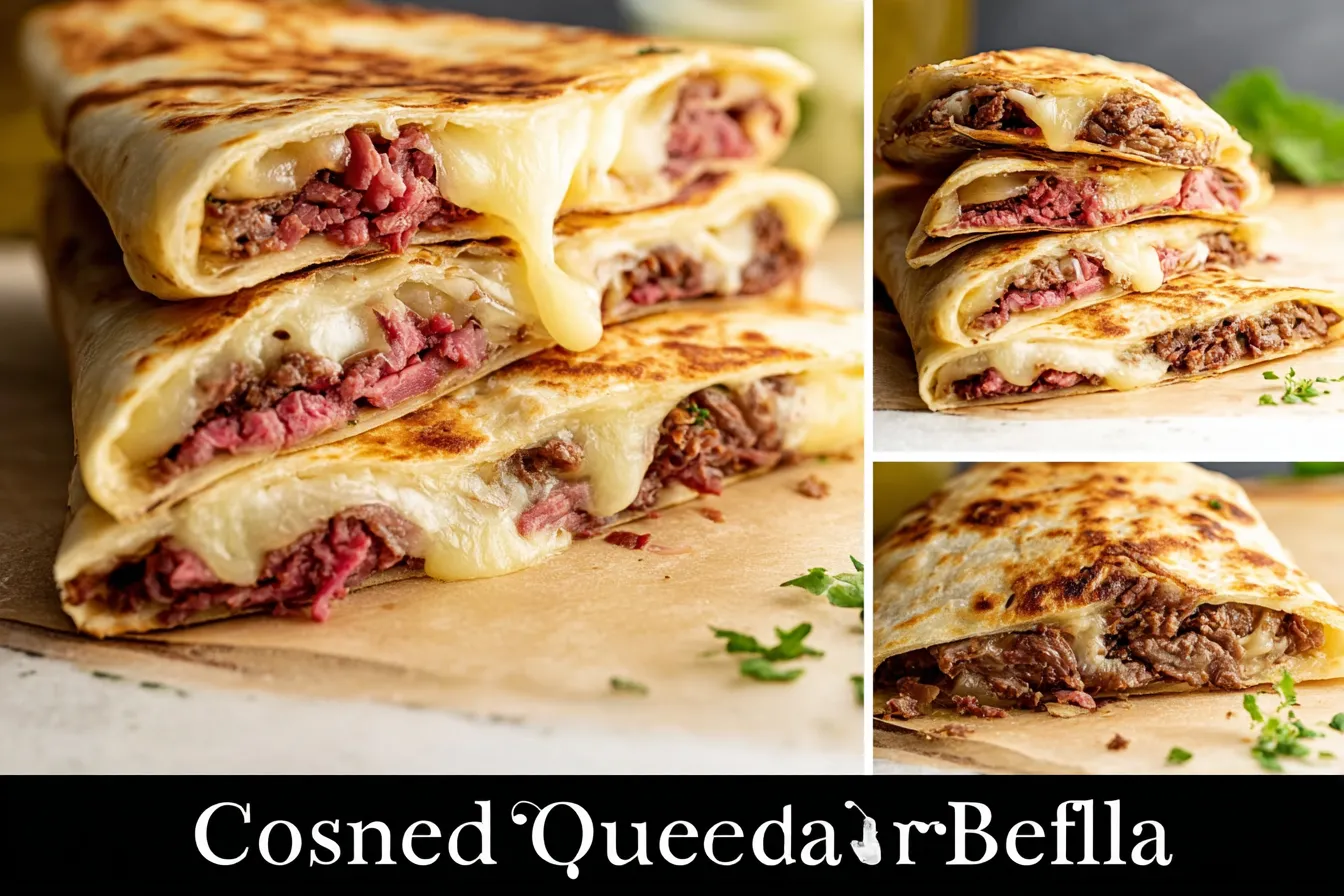 Leftover Corned Beef Quesadillas
