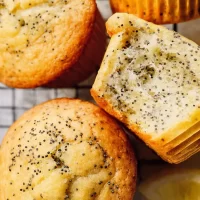 Lemon Poppy Seed Muffins Freshly Baked