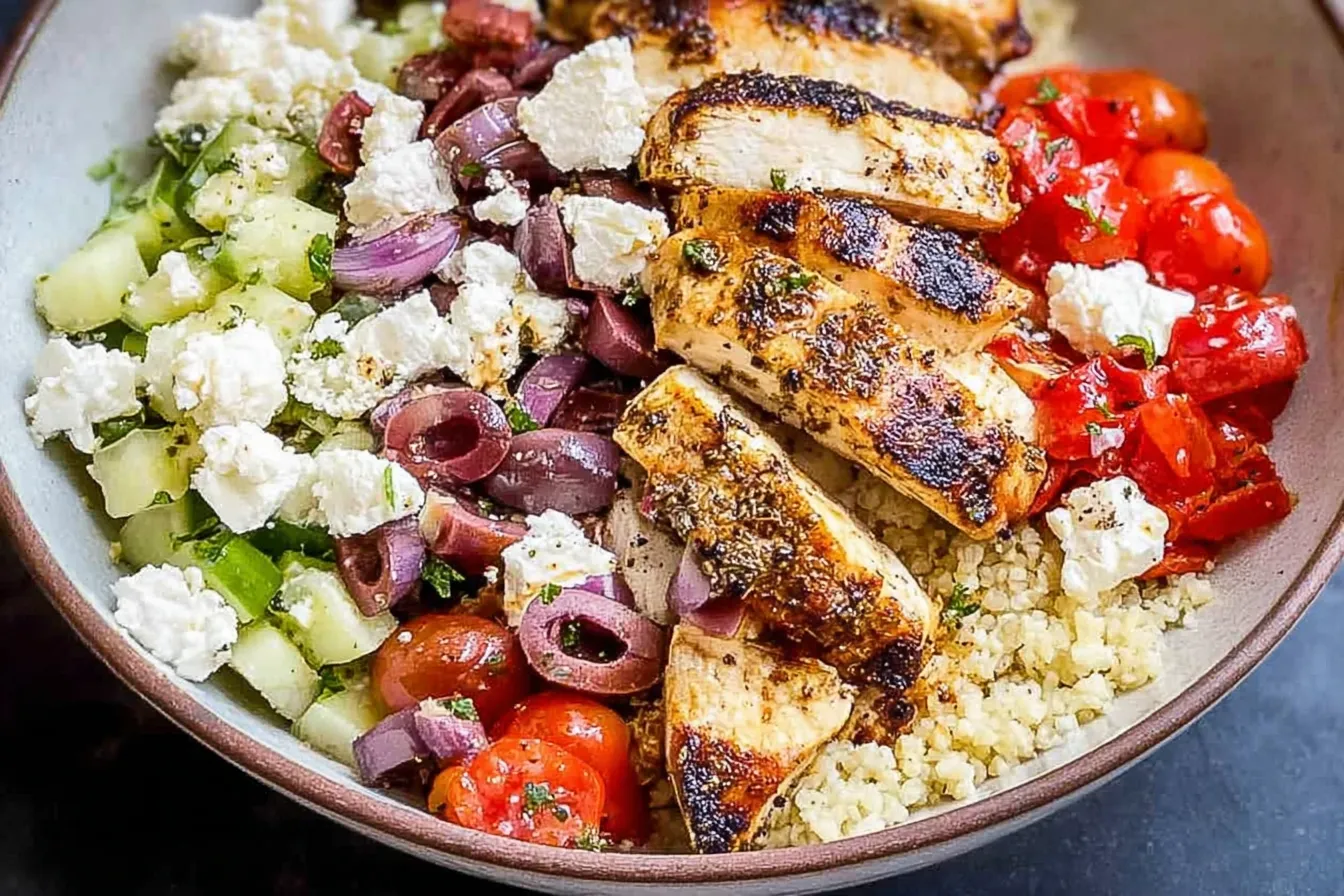 Mediterranean Chicken Bowl