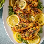 Mediterranean Lemon Chicken Tenders Ready to Enjoy