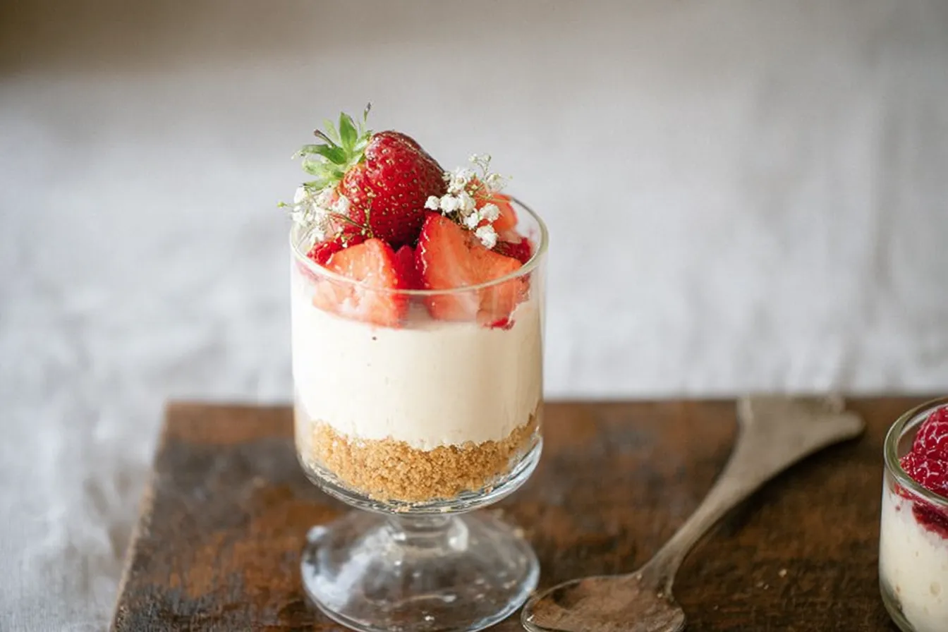No Bake Cheesecake Cups