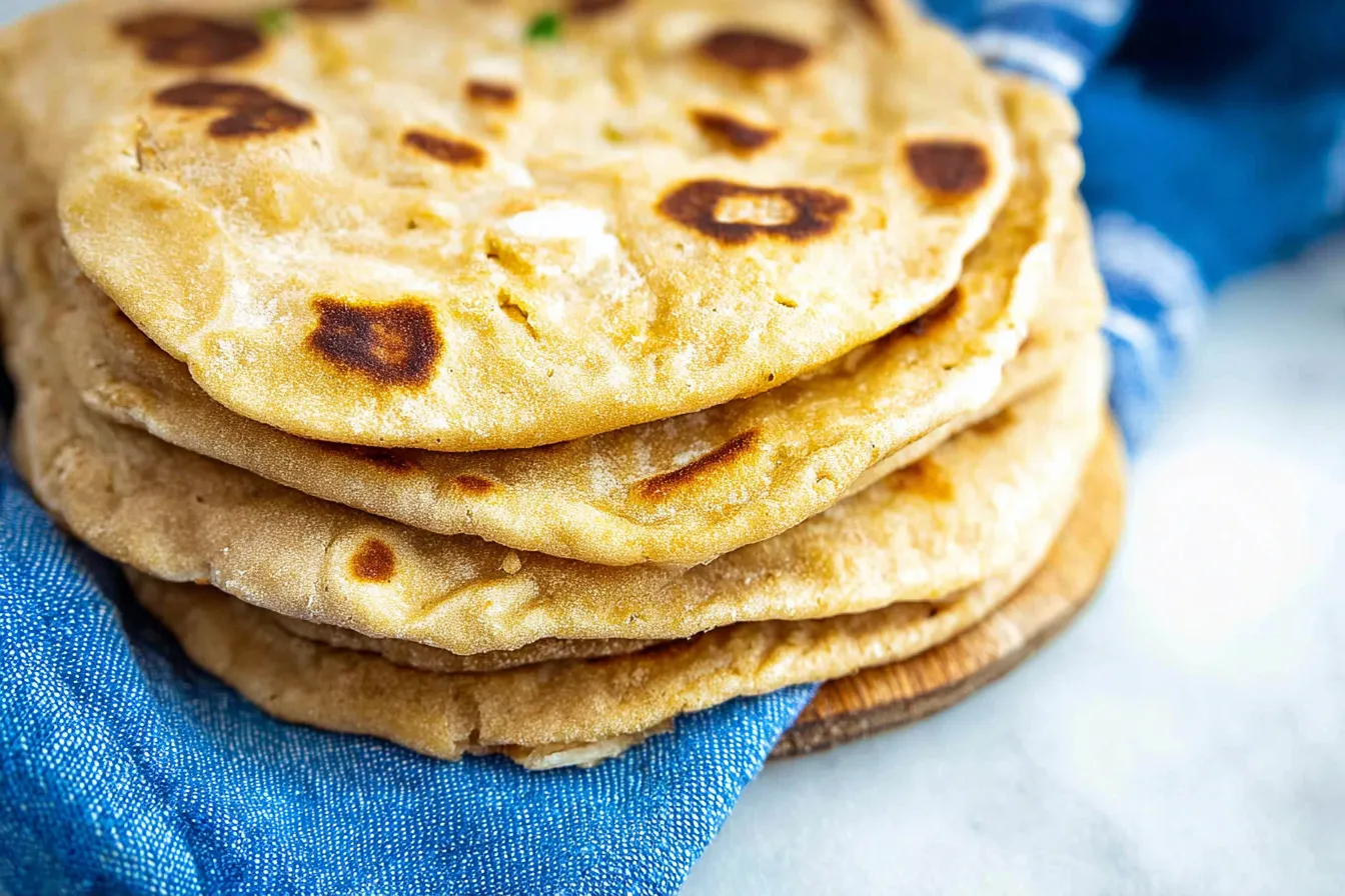 No Yeast Flatbread - Skillet