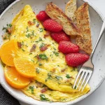 Protein-Rich Breakfast Omelette Bowl Ready to Serve
