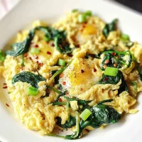 Quick Egg and Spinach Skillet - Bright and Nutritious Breakfast