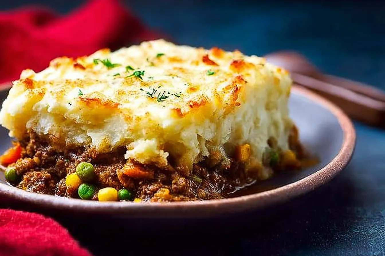 Delicious Shepherd’s Pie Ready to Serve