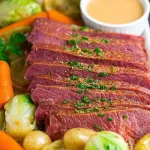 Slow Cooker Corned Beef for St Patricks Day - Comfort Food
