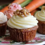 Colorful Spring Brunch Cupcakes on a Festive Table