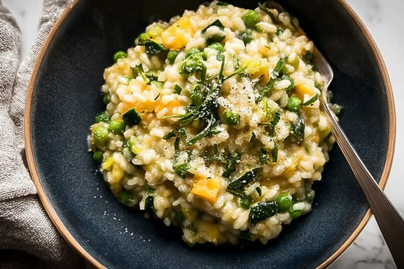 Spring Vegetable Risotto