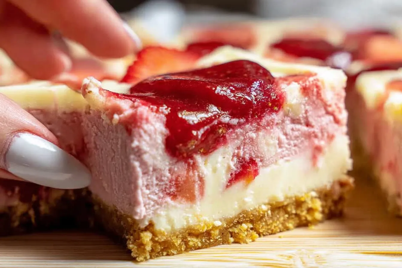 Strawberry Cheesecake Bars